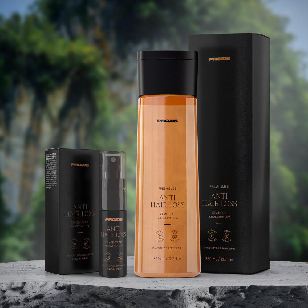 Anti-Hair Loss Shampoo 360 ml Fresh Bliss +  Anti-Hair Loss Concentrate