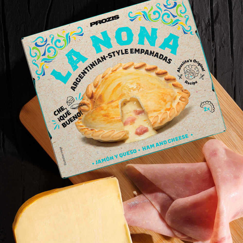 2 x Empanadas al estilo argentino - Jamón y queso