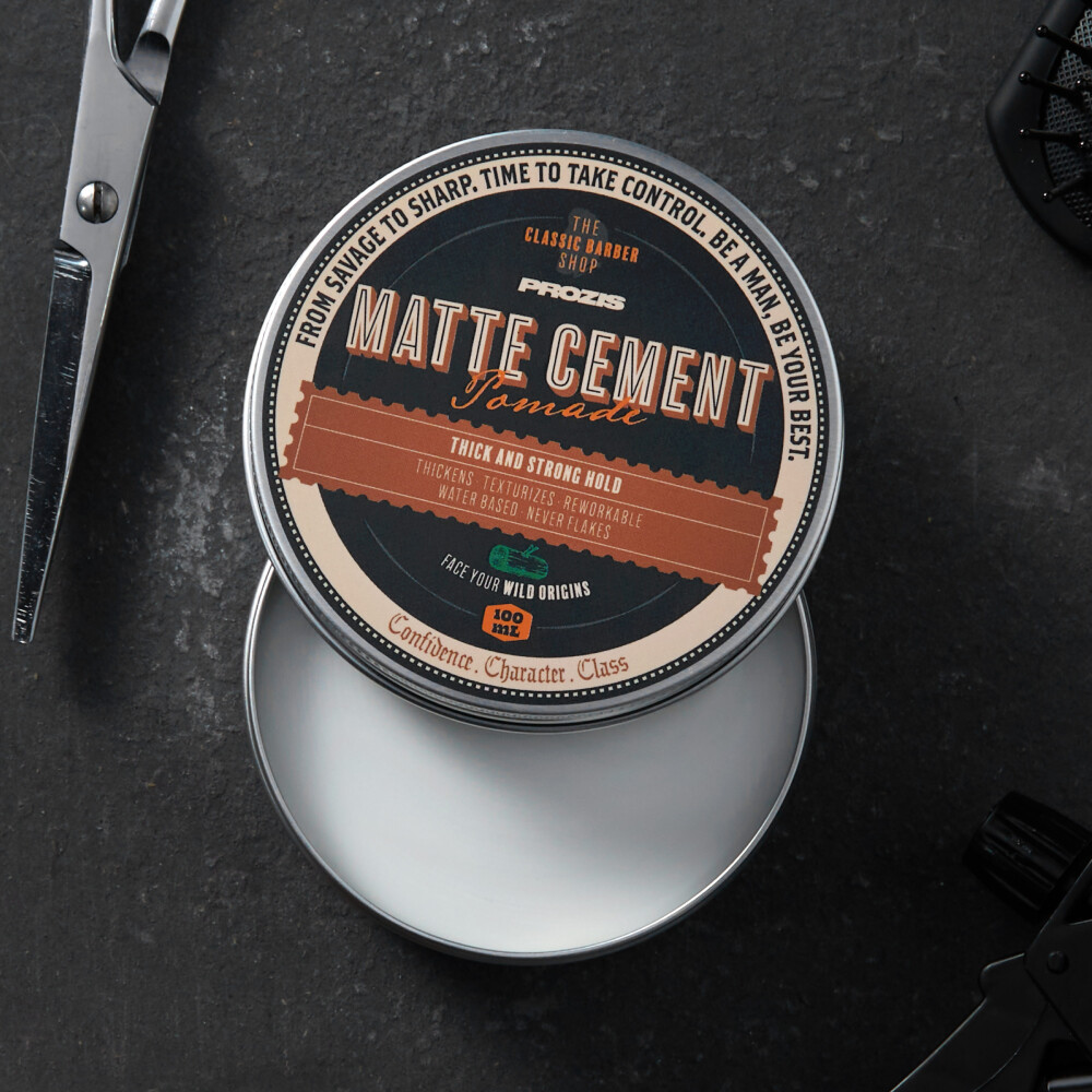 The Classic Barber Shop - Matte Cement - Hair Pomade 100 g