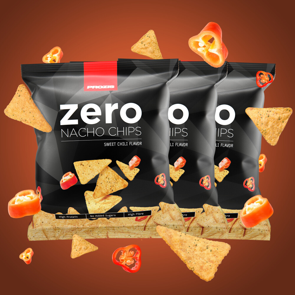 3 x Zero Protein Nacho Chips - Sweet Chili