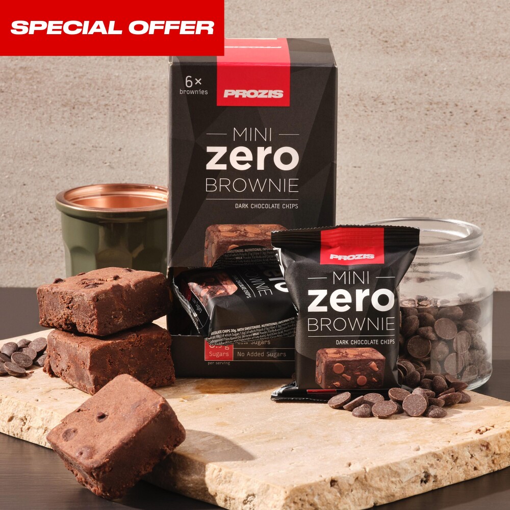 6 x Zero Mini Brownie - Dark Chocolate Chips 1 oz Special Offer