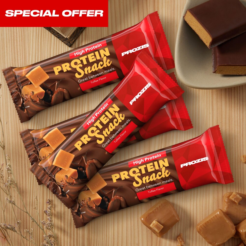 4 x Protein Snack 1 oz - Toffee Special Offer