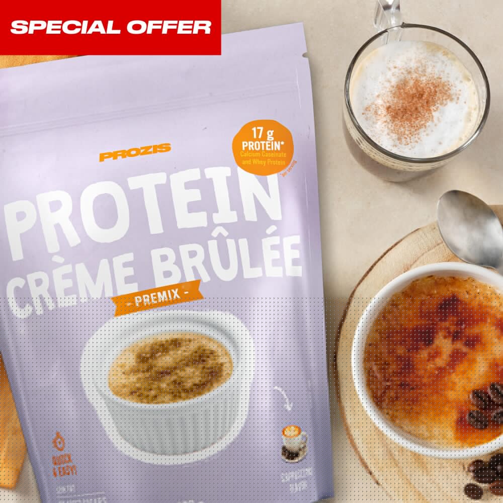 Protein Crème Brûlée Premix 400 g Cappuccino Opportunity