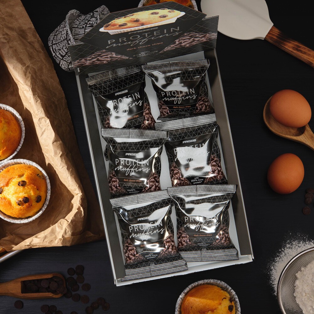 Protein Muffins (6 units) - Dark Choco Chips