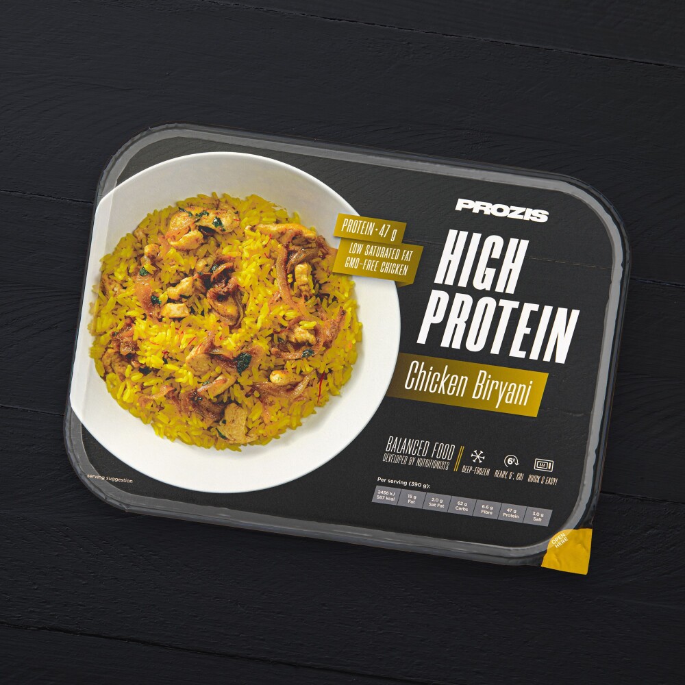 High Protein Hähnchen Biryani