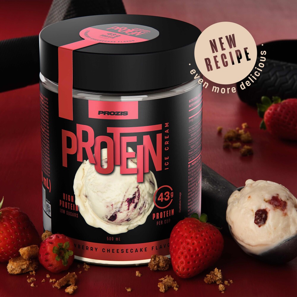Protein Ice Cream - Cheesecake alla fragola 500 mL