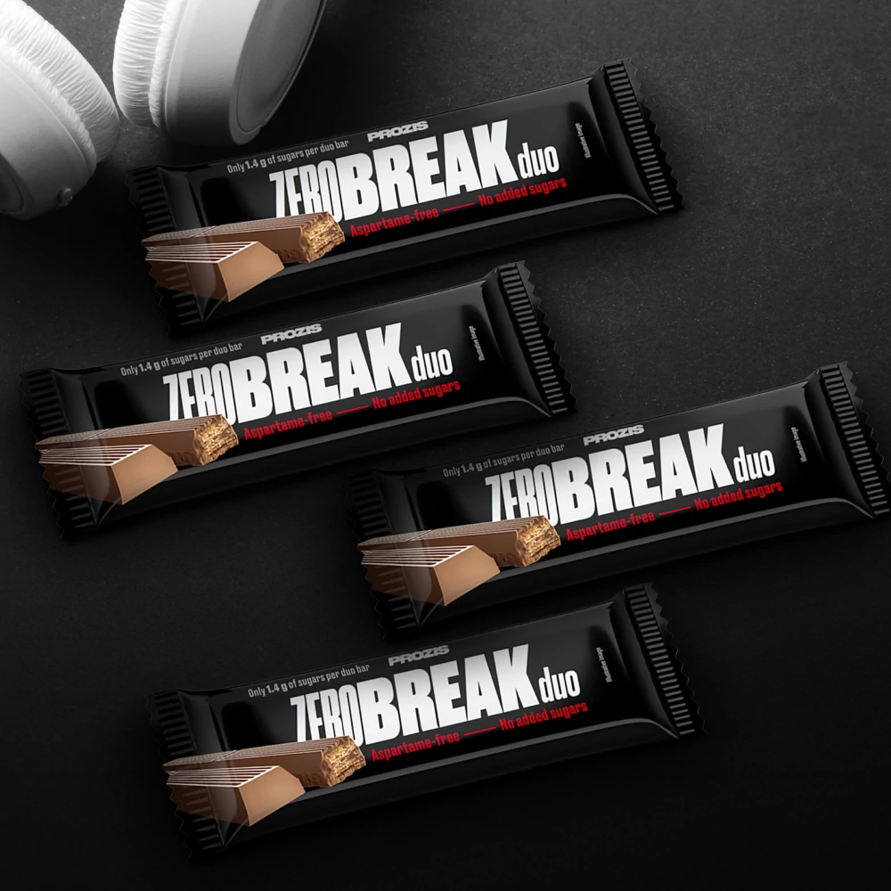 4 x Zero Break Duo - Bars & Snacks On The Go | Prozis