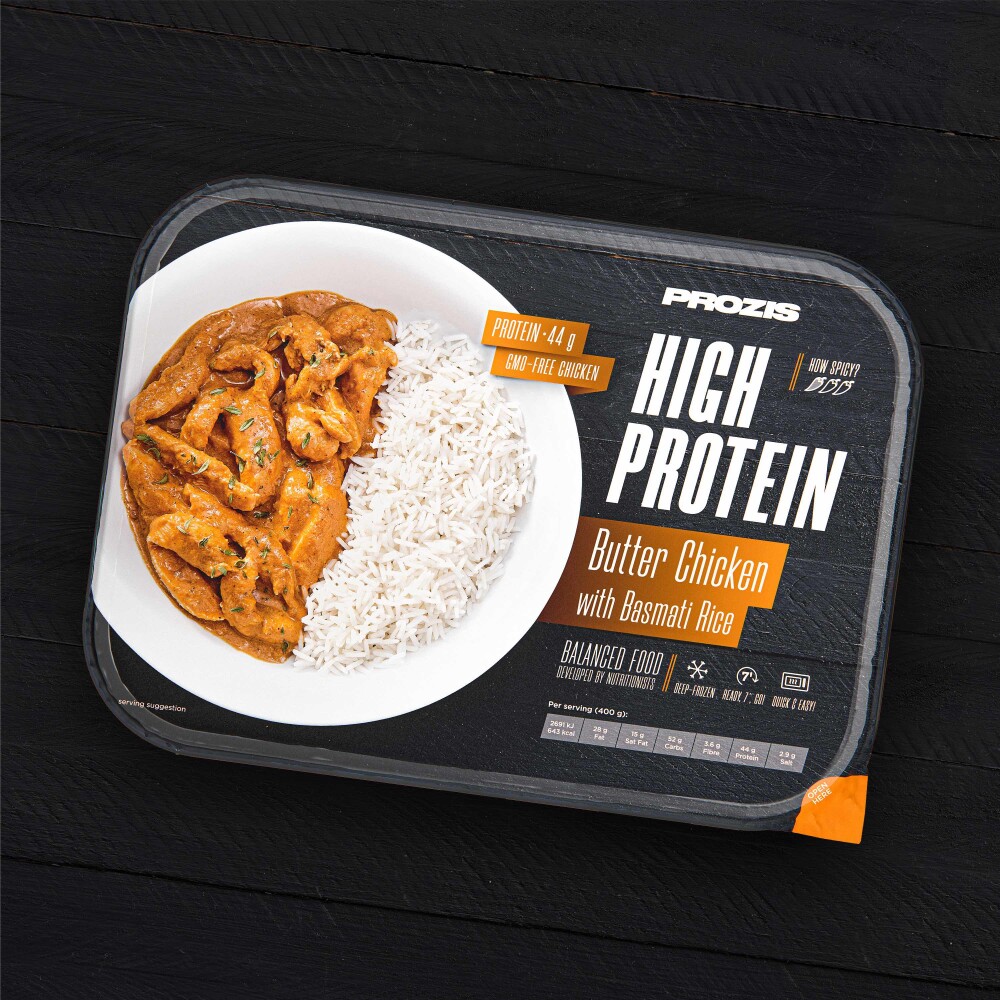 Frango de Manteiga com Arroz Basmati High Protein