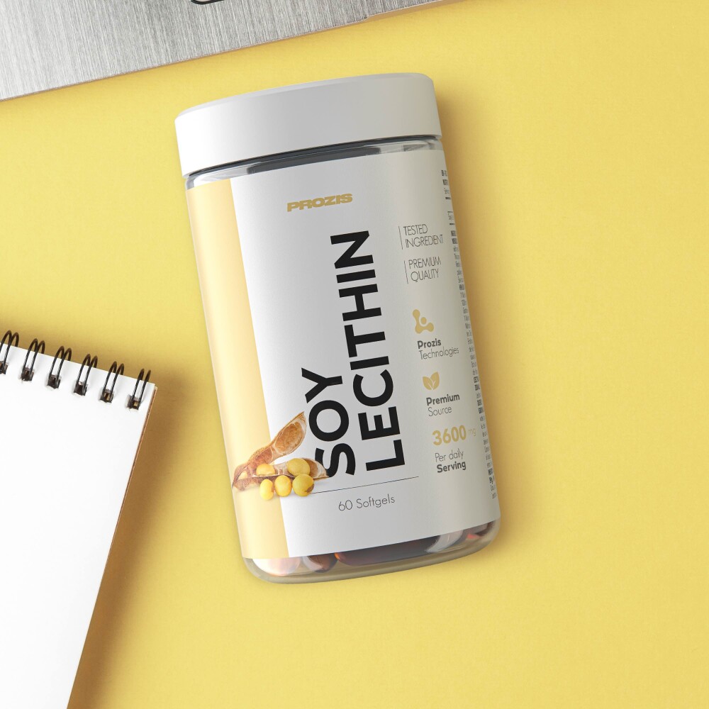 Sojalecithin 1200 mg 60 Weichkapseln