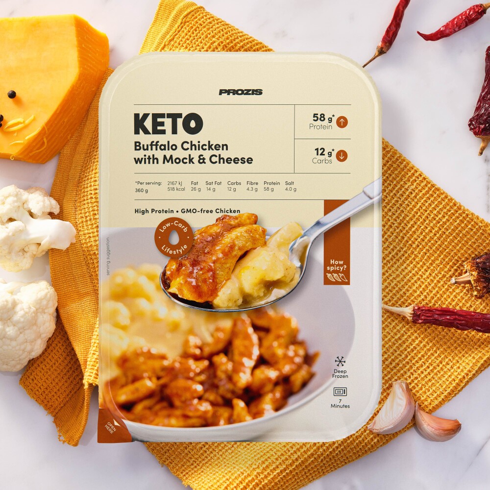 Pollo all'americana con Mock&Cheese Keto