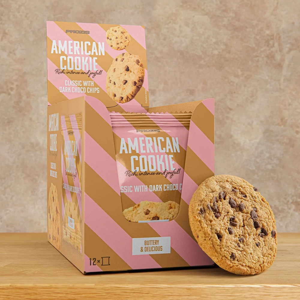 American Cookie (12 Stk.) - Klassisch mit dunklen Schokoladenstückchen ...