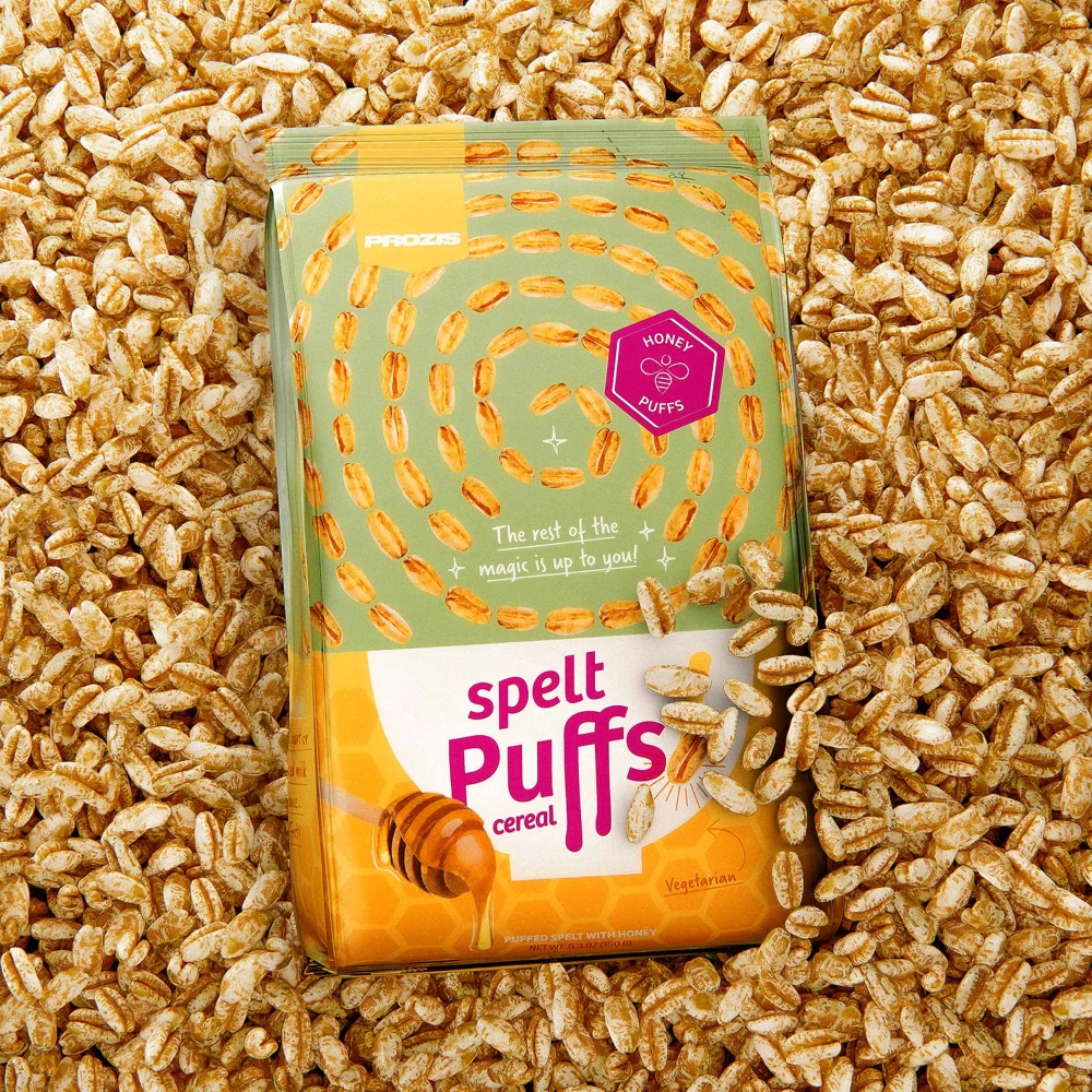 Spelt Puffs with Honey 5 oz (1)