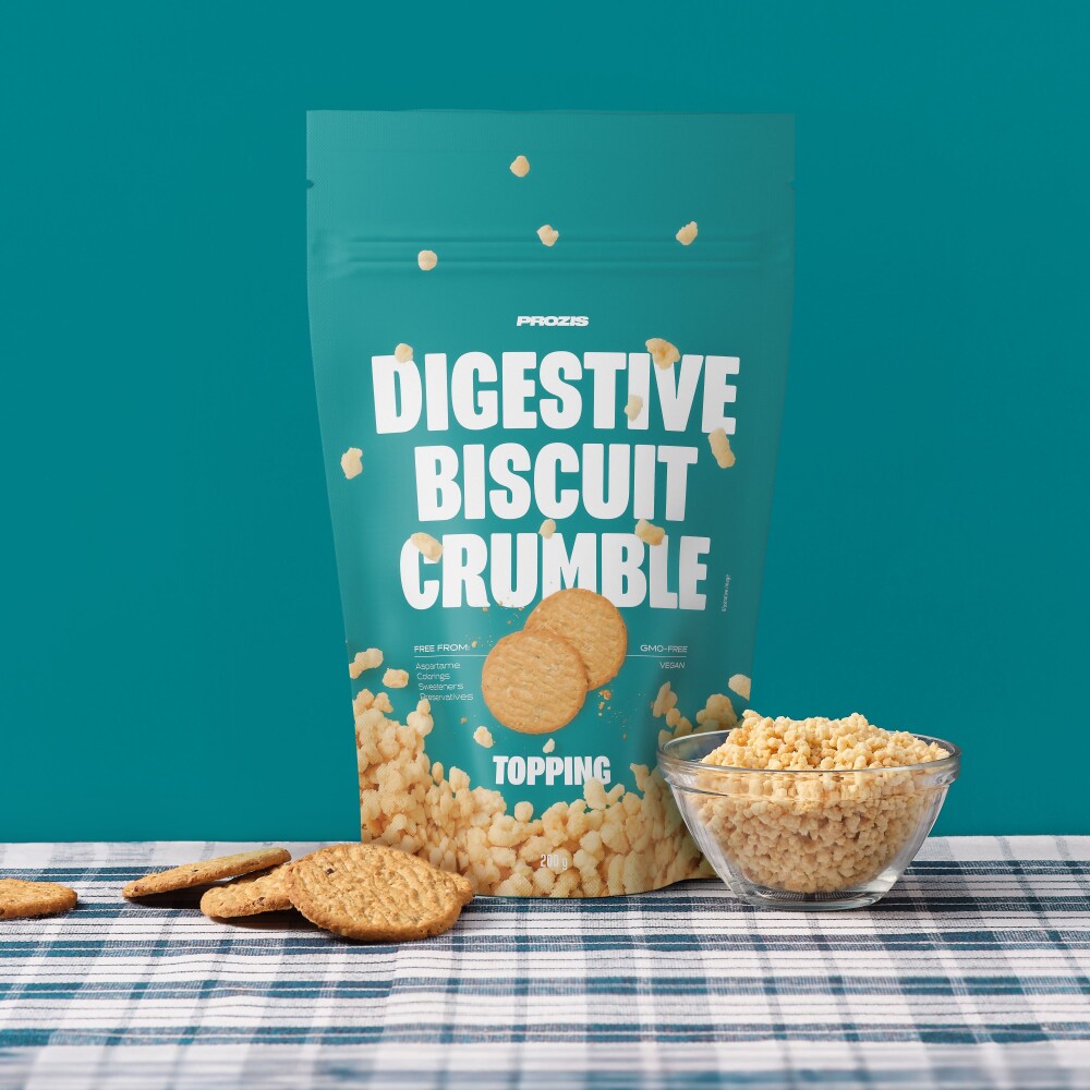 Digestive Biscuit Crumble Topping - Gelati e Dessert | Prozis Digestive Biscuit Crumble Topping - Gelati e Dessert | Prozis