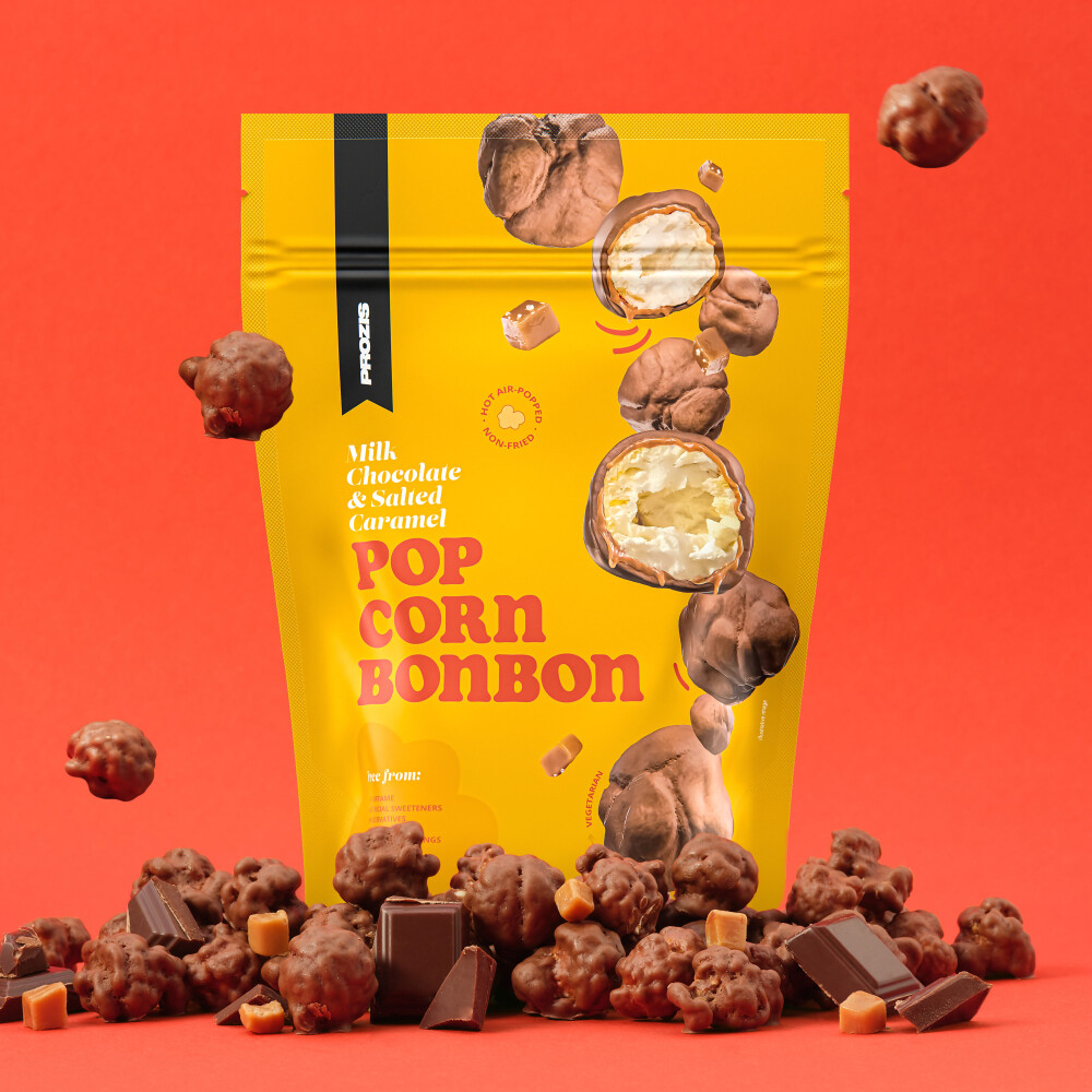 PopCorn Bonbon - Σοκολάτα Γάλακτος & Καραμέλα 175 γρ