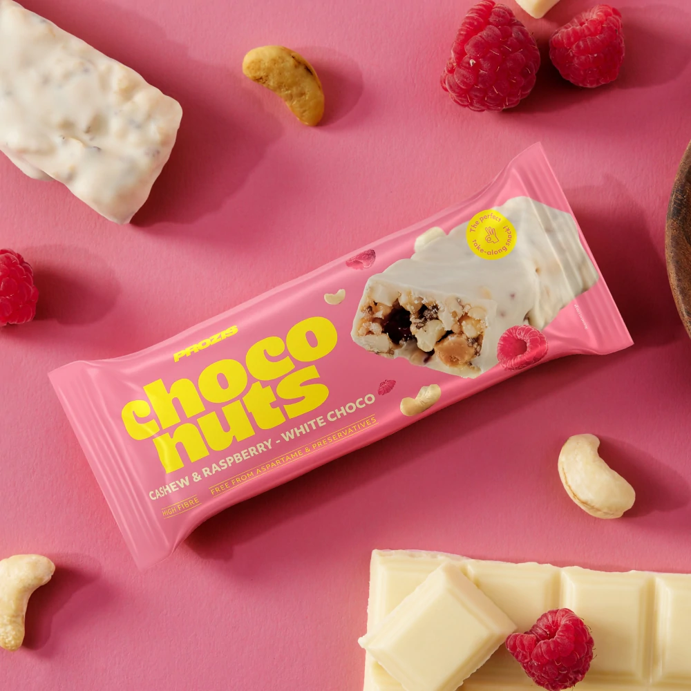 ChocoNuts - Caju, Framboesa e Chocolate Branco (1)