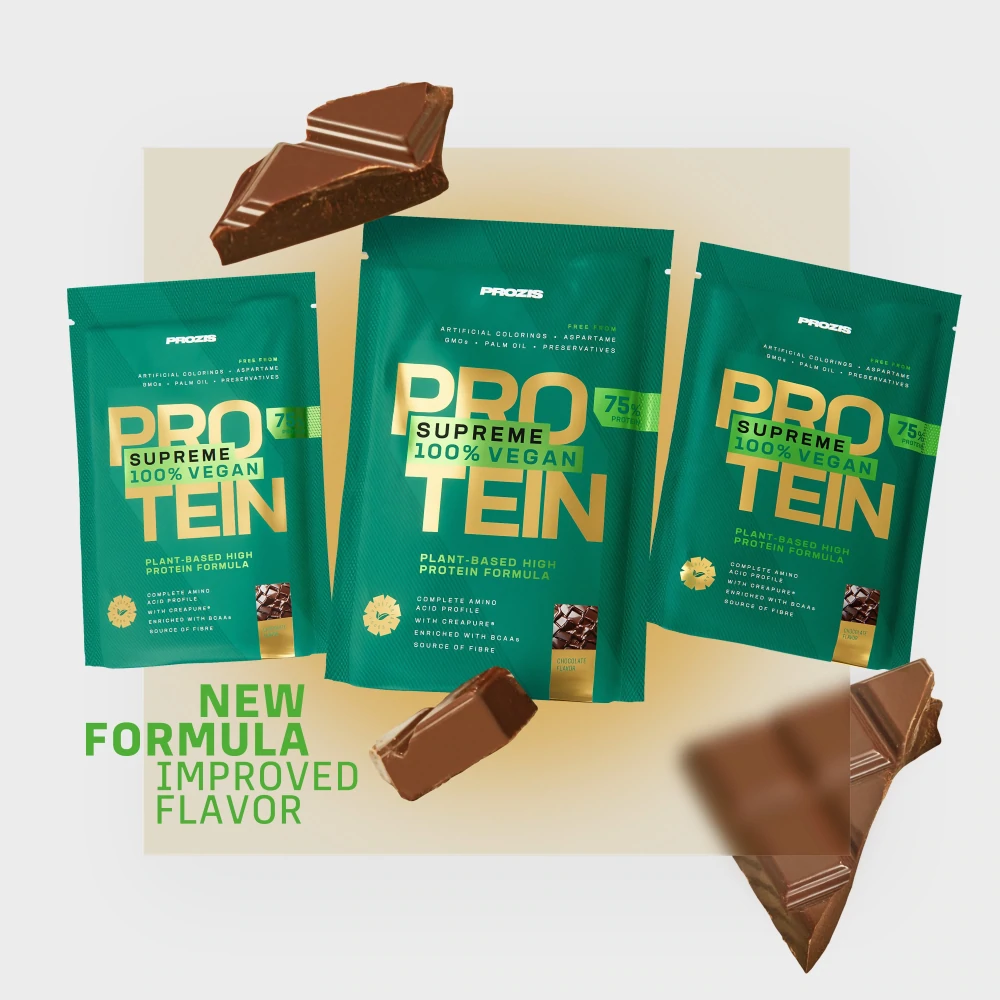 3 x Sobre Supreme 100% Vegan Protein 25 g (1)