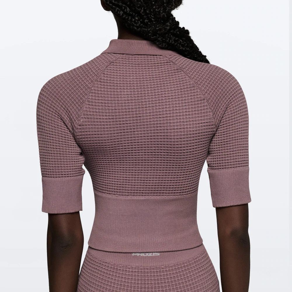 Wonderful Waffle Crop Top (1)