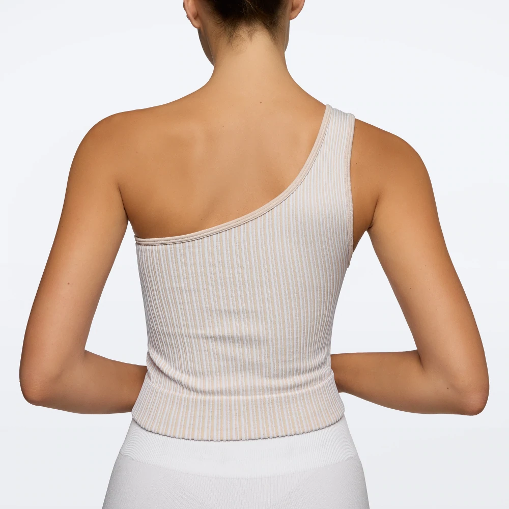 Crop Top Asymétrique Adorable (1)