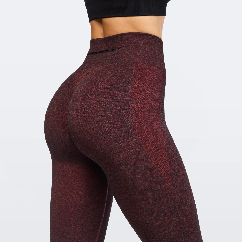 Peach Perfect Pocket Medium Waist Leggings (1)