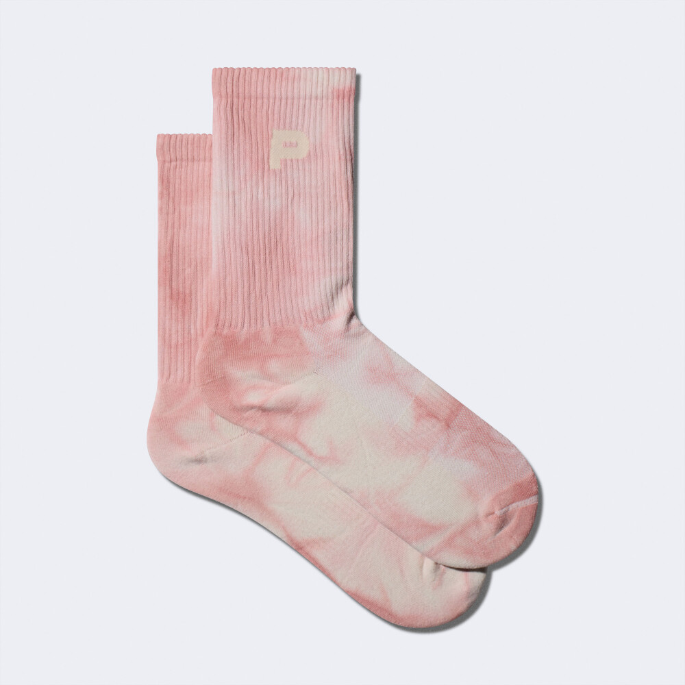 24/7 Tie Dye Cushioned Crew Socken