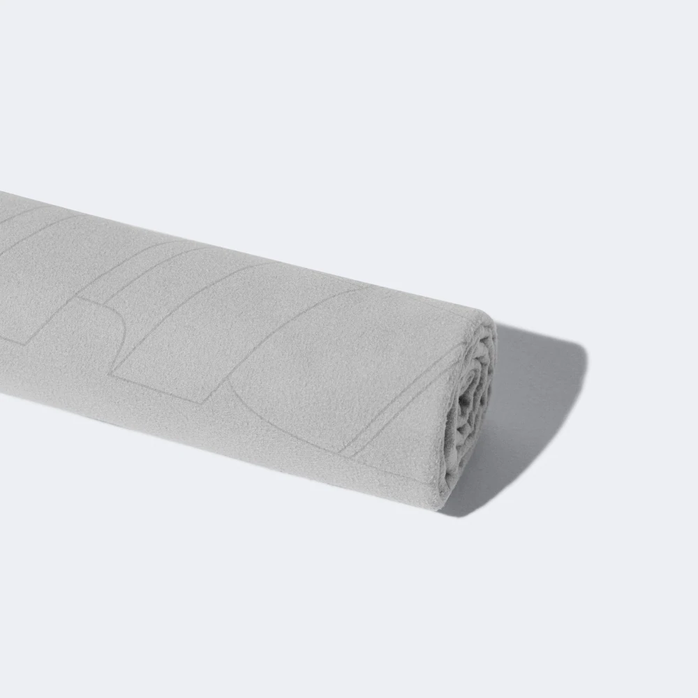 Workout Microfiber Towel - Gray (1)