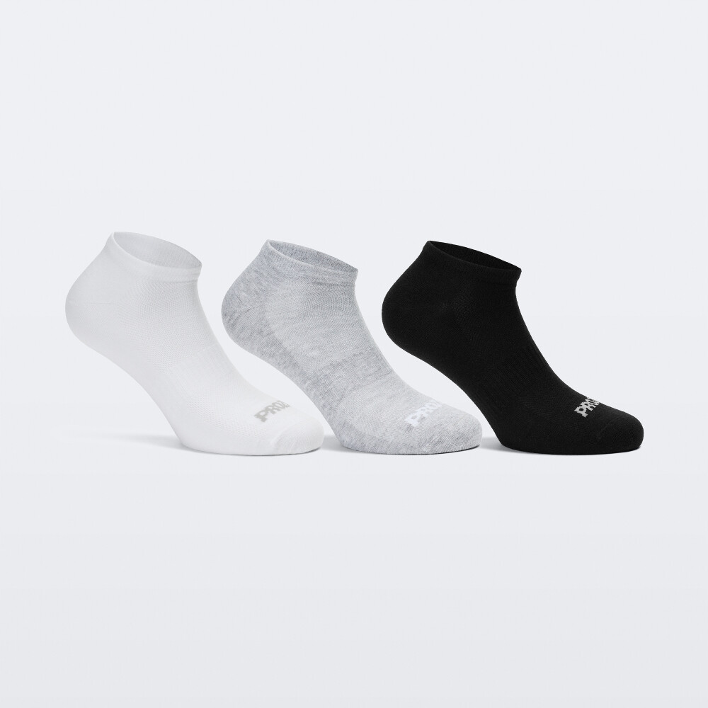 24/7 Extra Low Cut Socks - 3 Pack - Neutral
