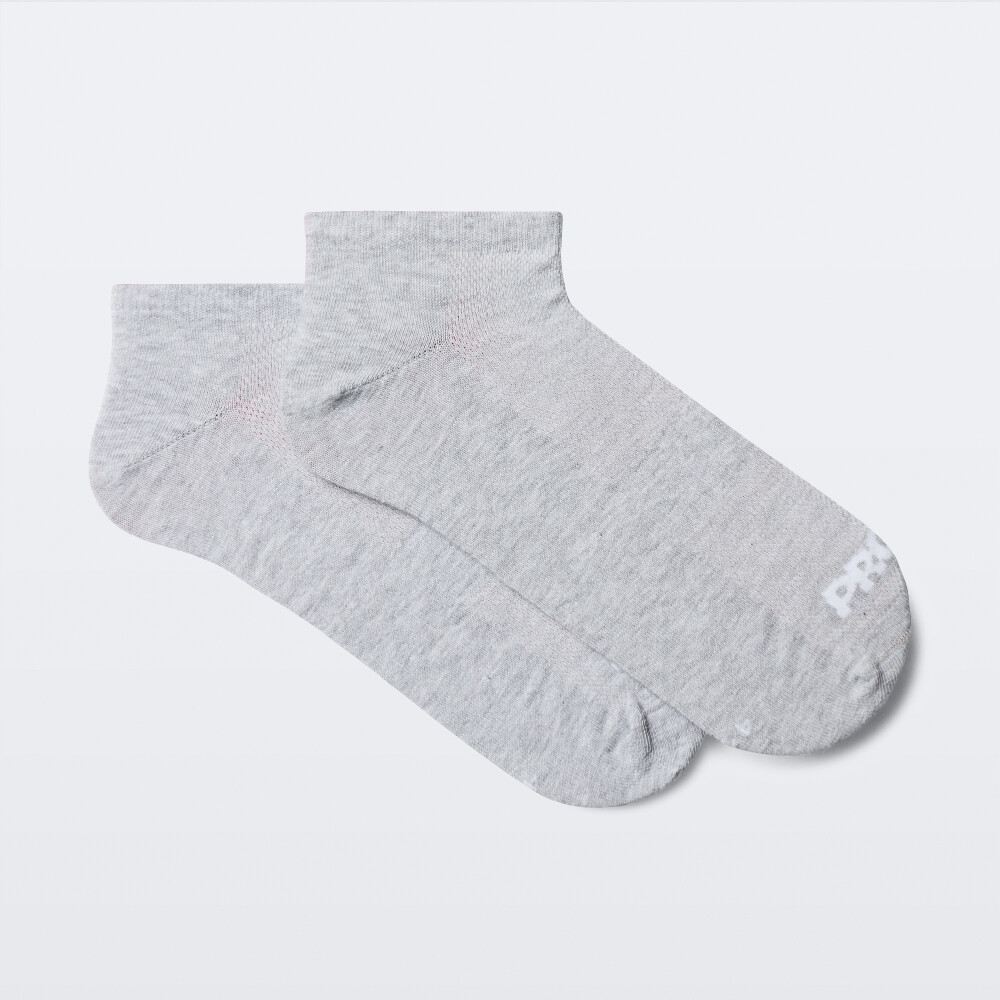Socquettes 24/7 - Lot de 3 - Gris