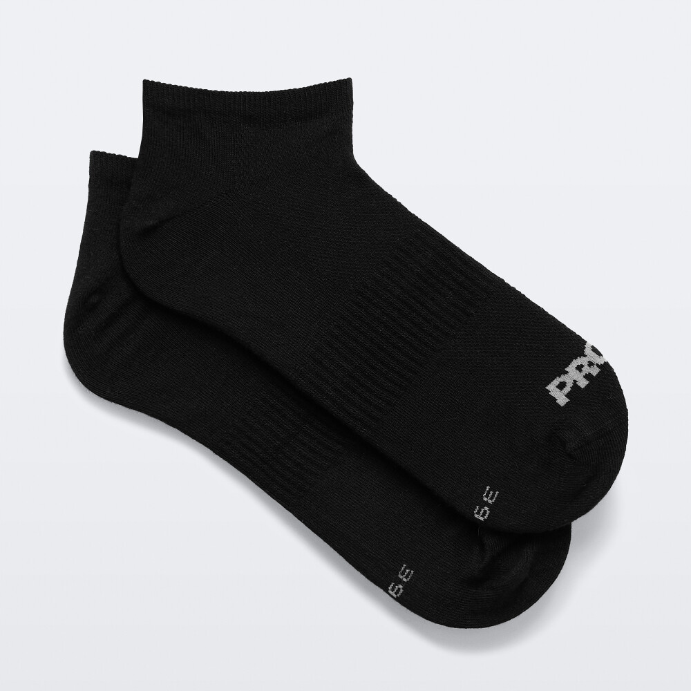 Socquettes 24/7 - Lot de 3 - Noir