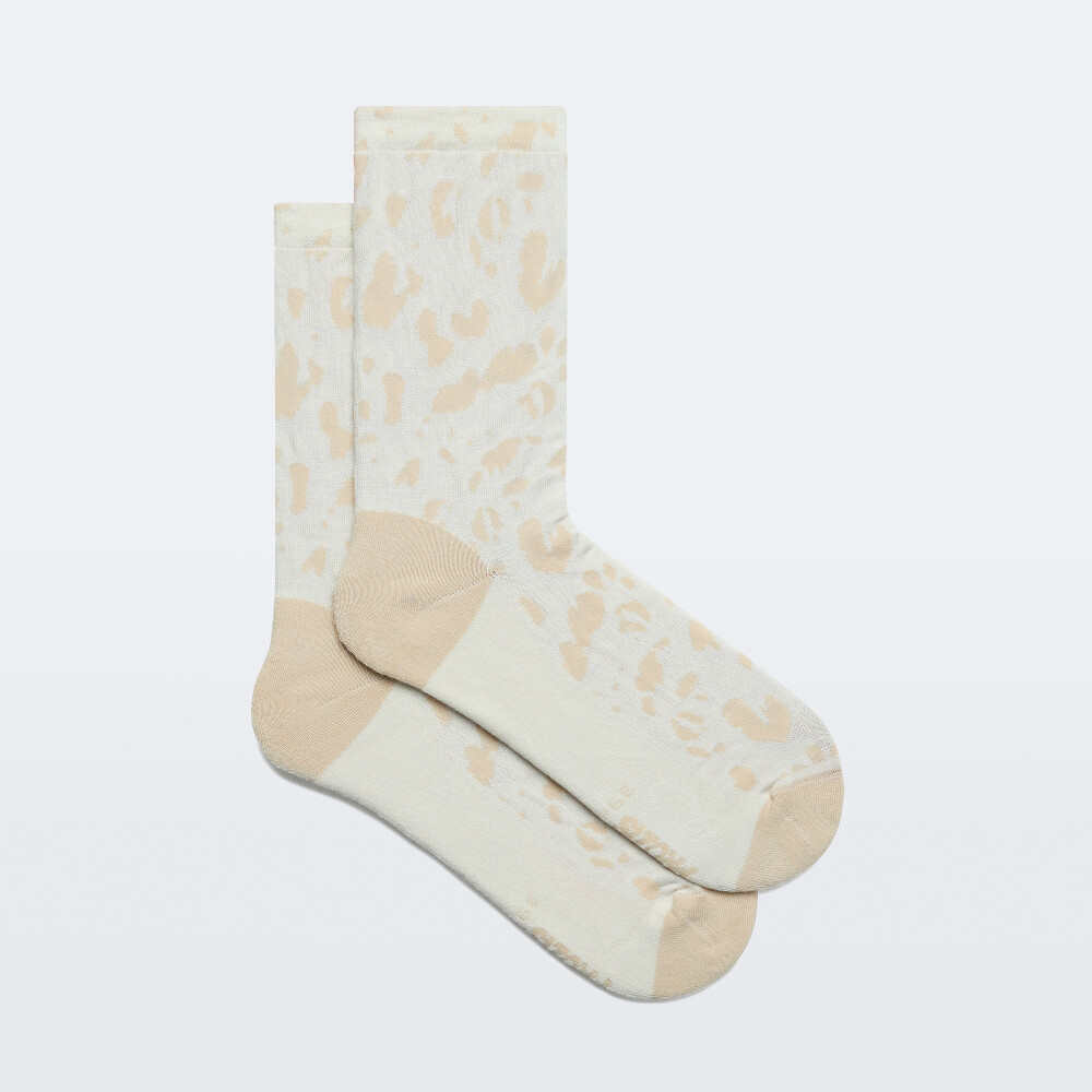 Fusion Cheetah Cushioned Crew Socken