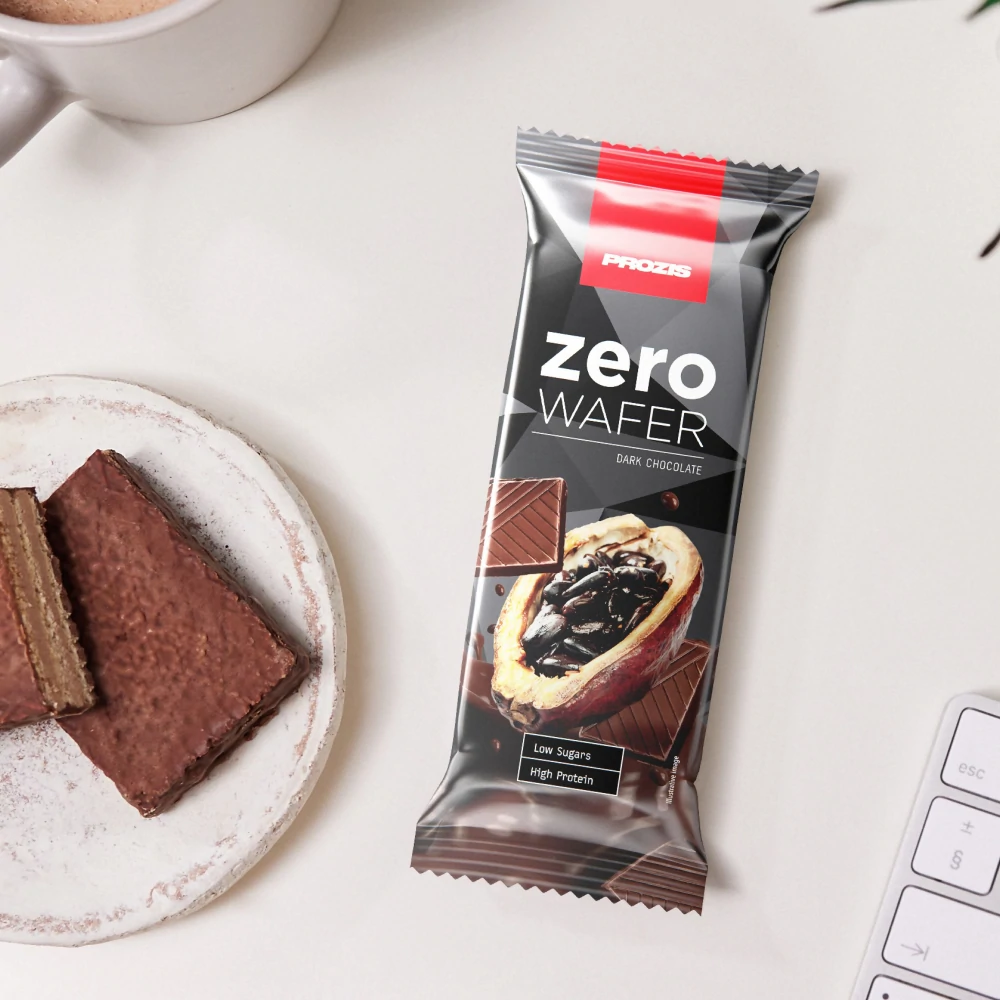 Zero Protein Wafer - Faible Teneur en Sucres - 1 barre (1)