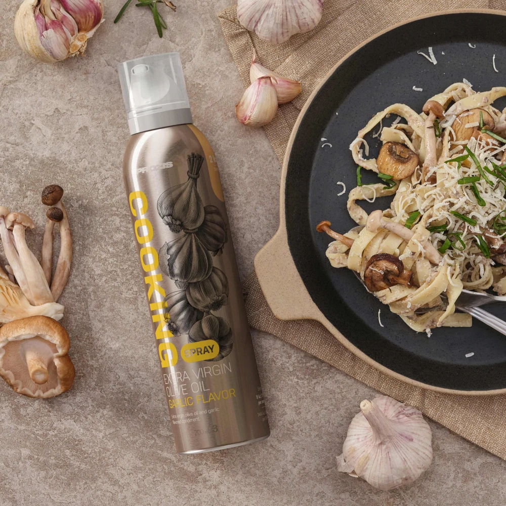 Cookin'Spray - Extra Virgin Olive Oil with Garlic Flavor 200 ml (1)