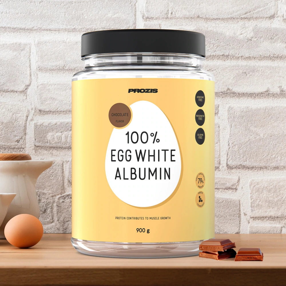 100% Egg White Albumin 900g (1)