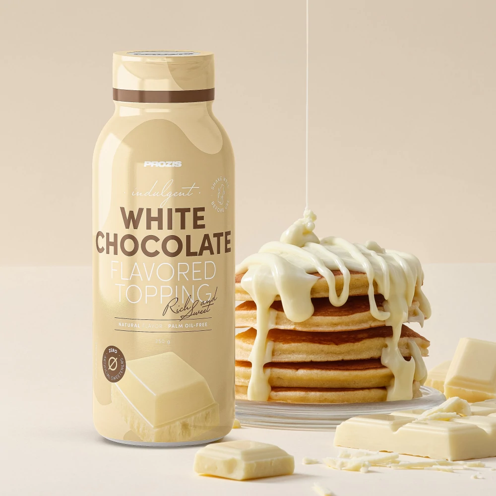Indulgent White Chocolate Topping 250 g (1)