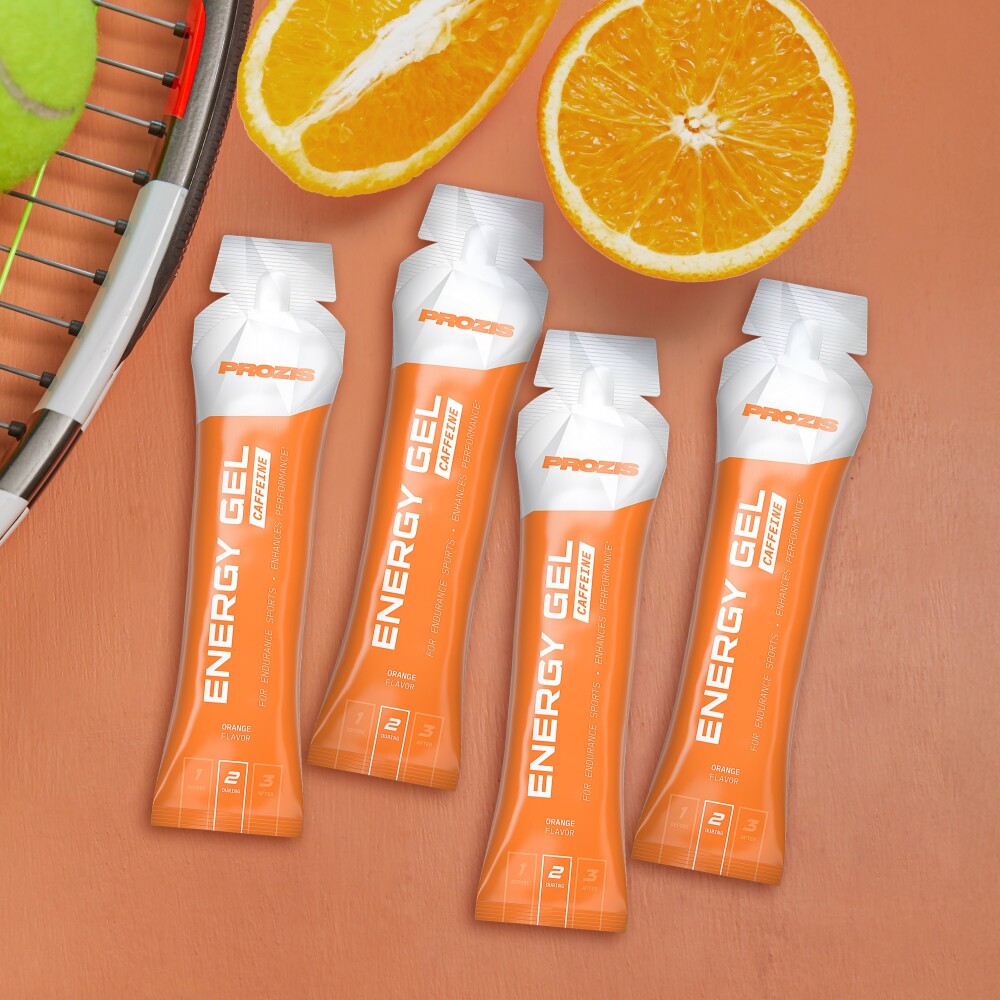 4 x Energy Gel + Caffeina 50 g