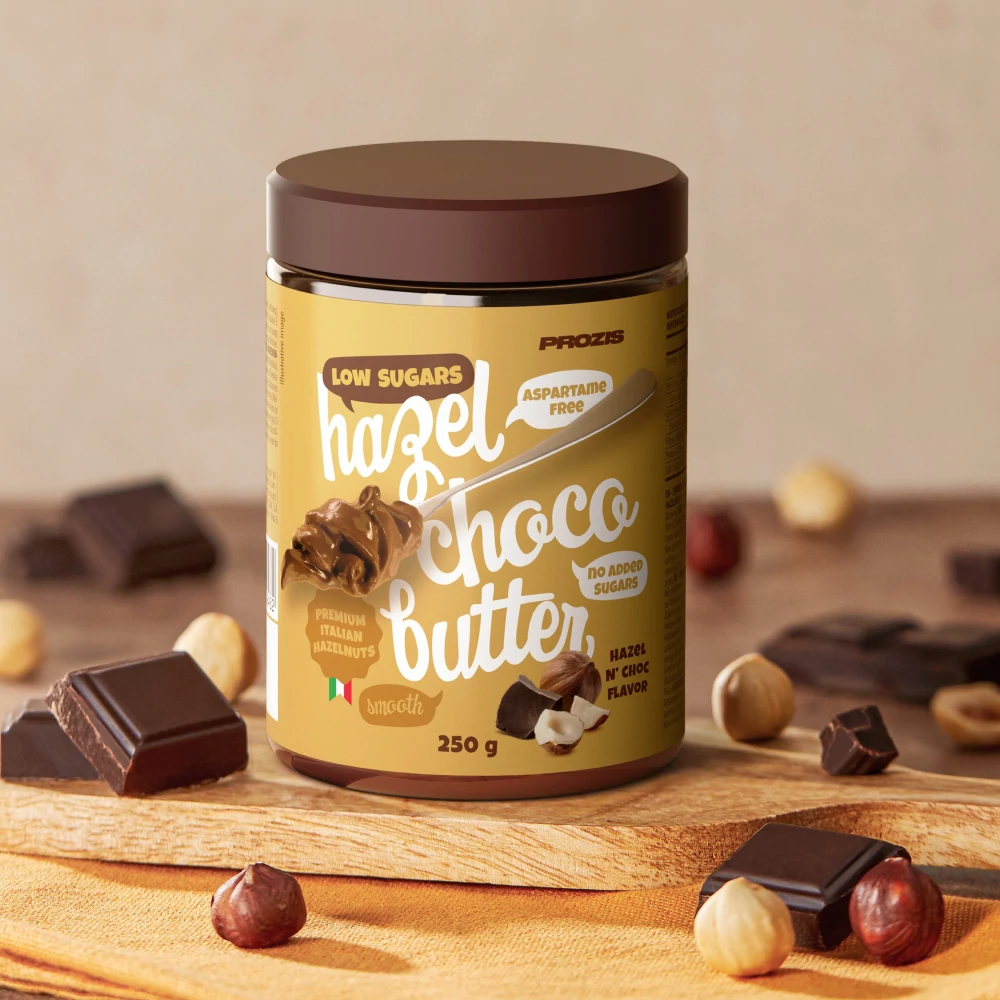 Low Sugar Hazel-Choco Butter - Smooth 250g (1)