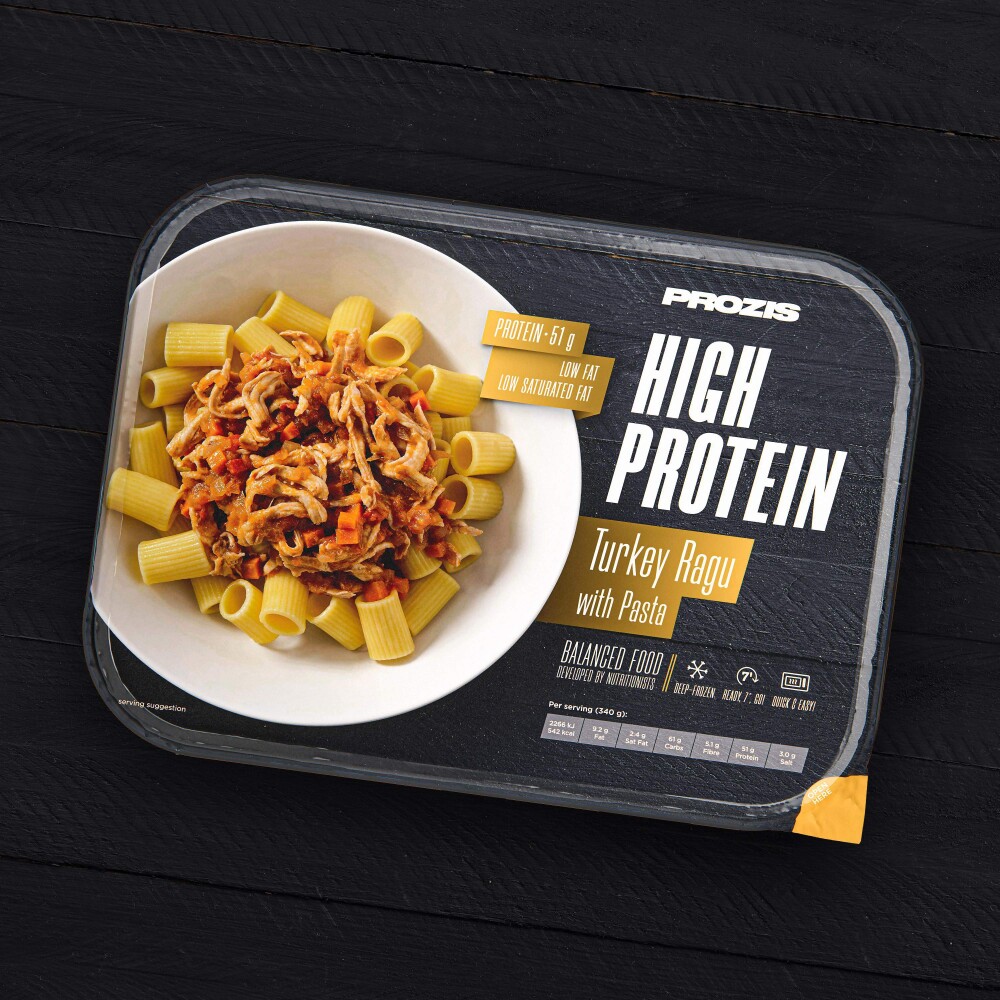 Pasta con ragù di tacchino High Protein
