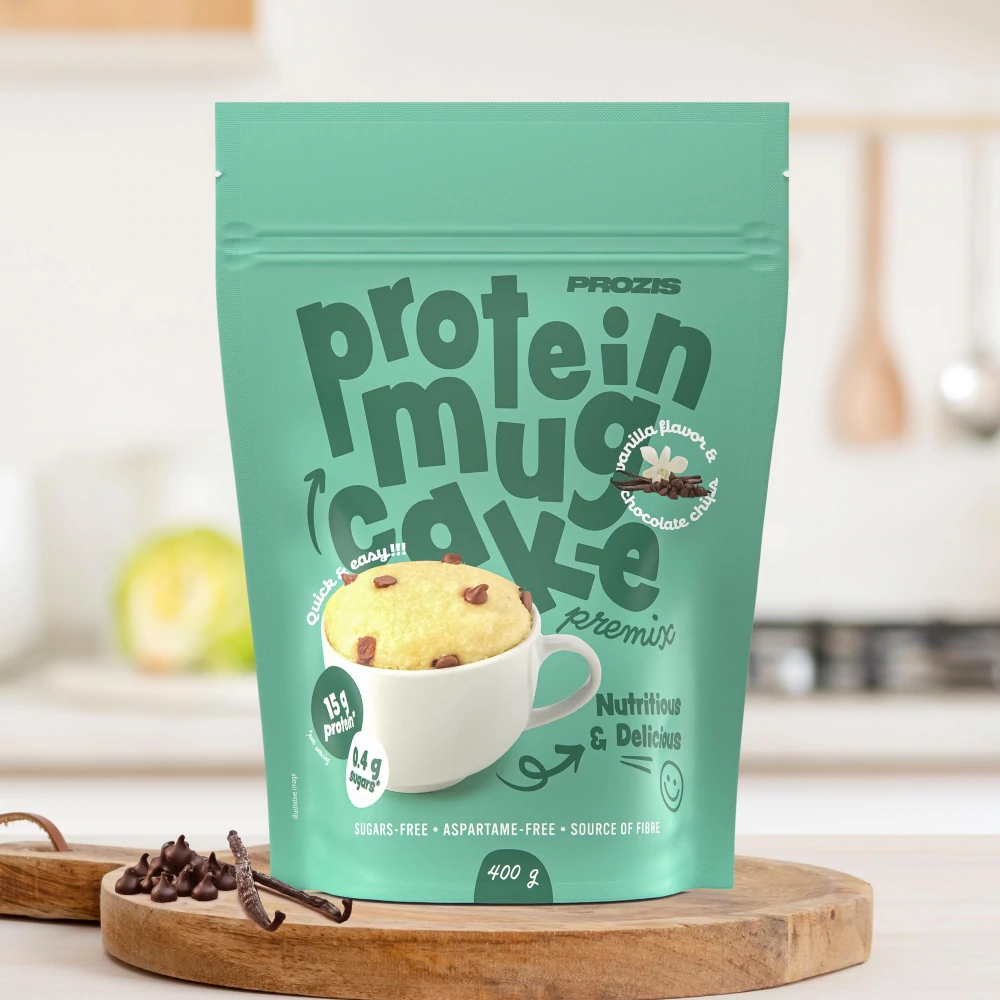 Protein Mug Cake - Vanille et Pépites de Chocolat 400 g (1)