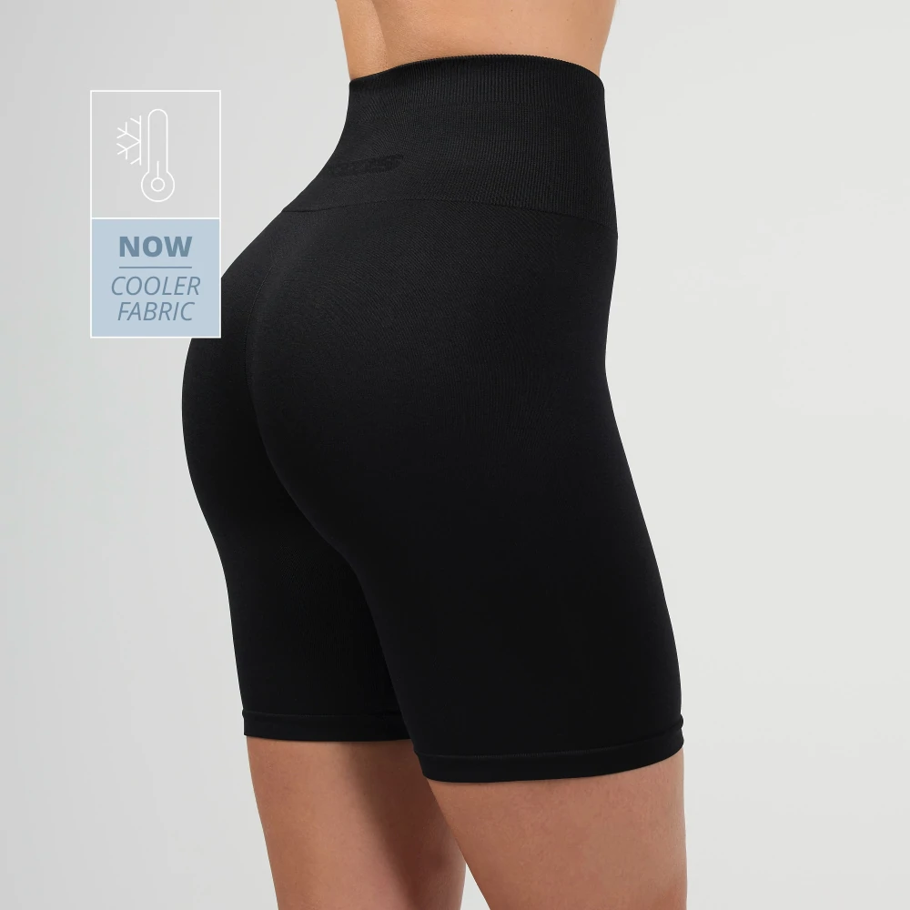 Athleisure Radlerhose mit hohem Bund (1)