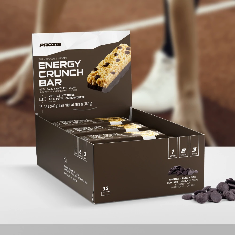 Energy Crunch Bar 12 ct Dark Chocolate Chips (1)