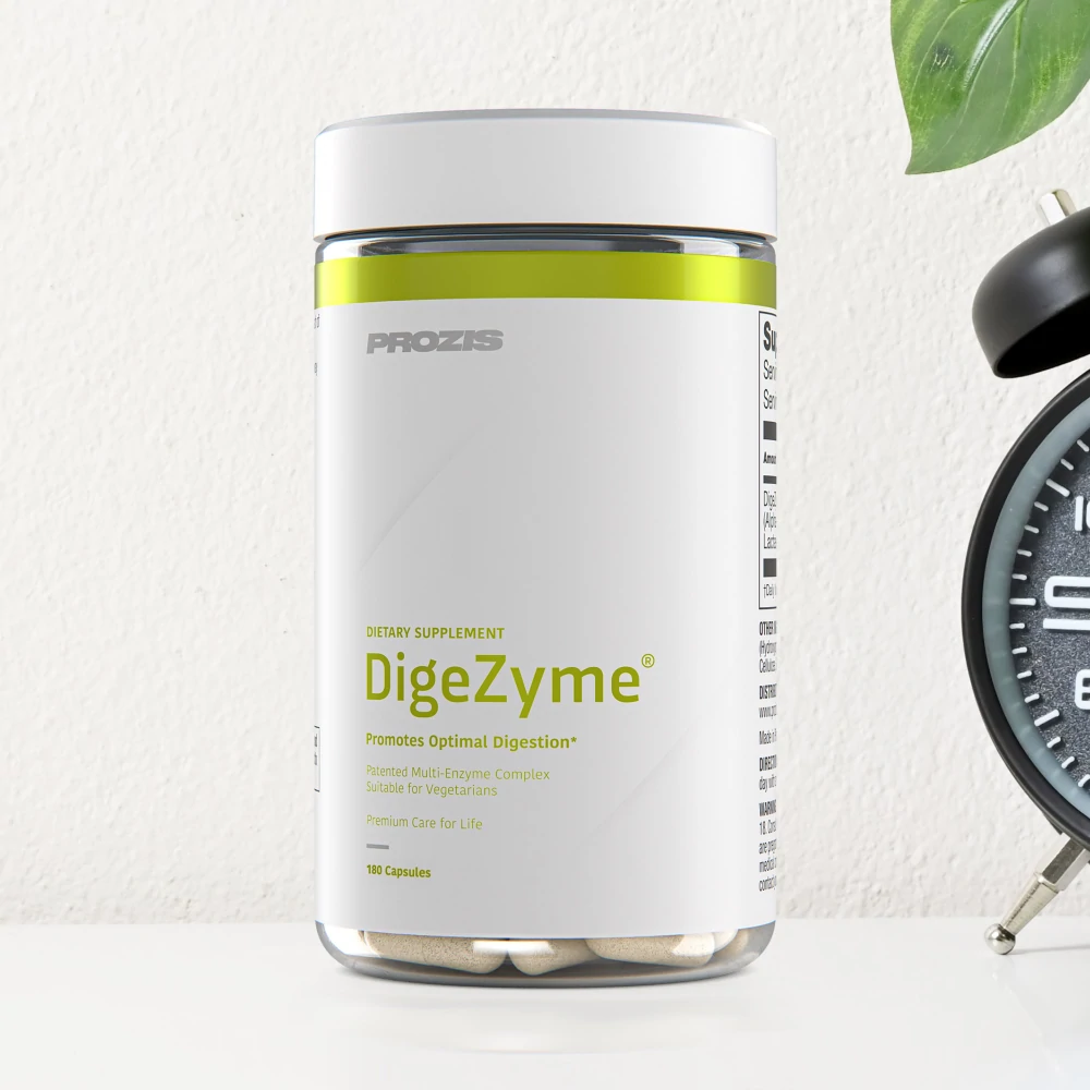 DigeZyme® 160 mg 180 veg capsules (1)