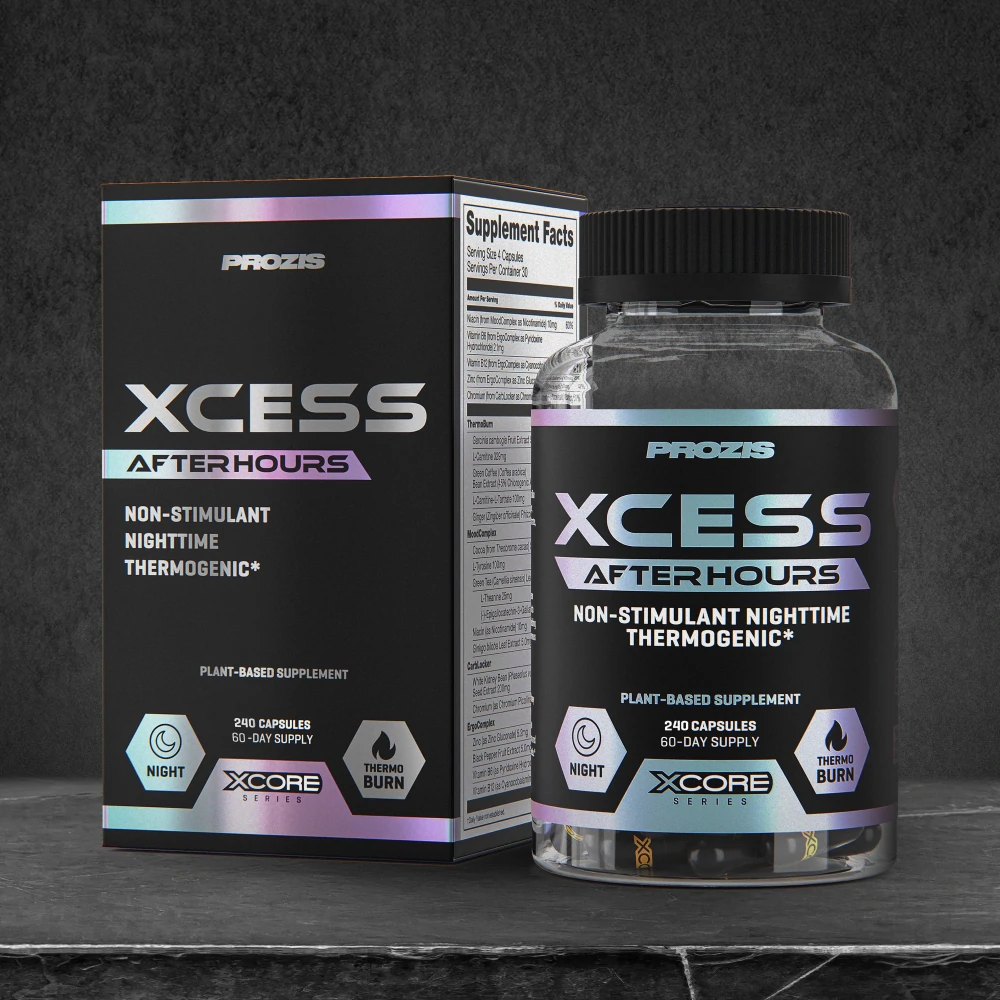 XCESS After-Hours Stim-Free Thermogenic 240 capsules (1)