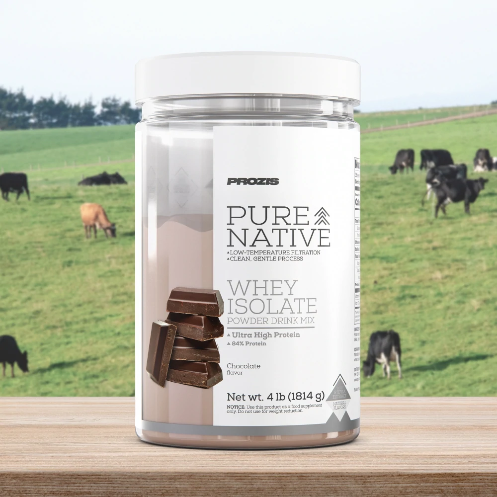 Natural Pure Native Whey Isolate - 4 lb (1)
