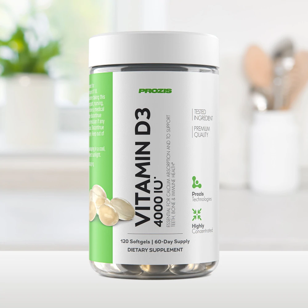 Vitamin D3 4000 IU 120 softgel capsules (1)