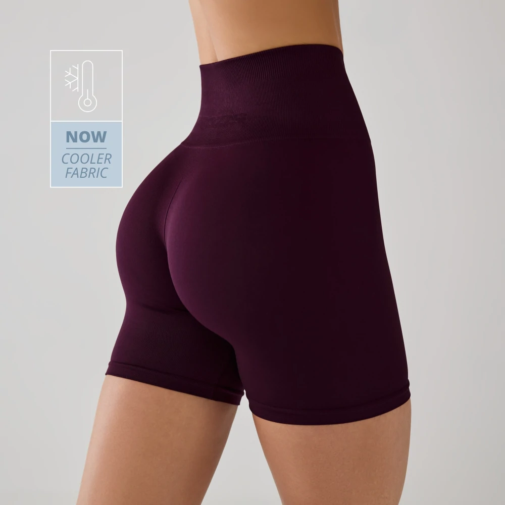 Athleisure Shorts mit hohem Bund (1)