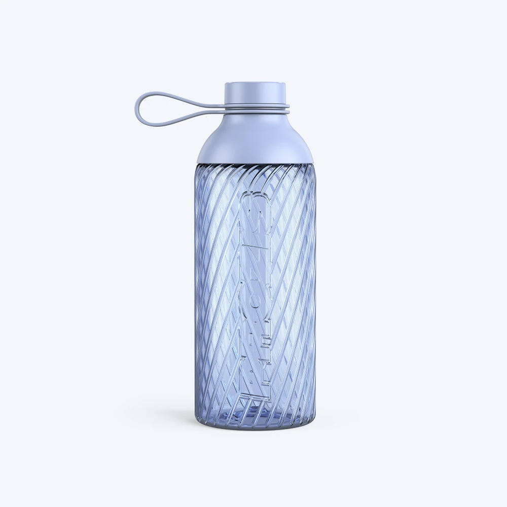 Spiral Shaker Bottle - Brunnera Blue (1)