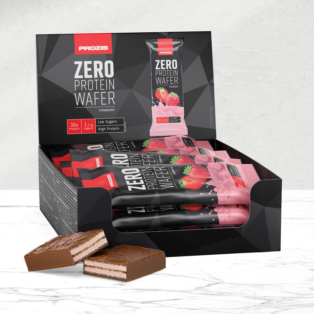 Zero Protein Wafer - Low Sugar - 12 bars