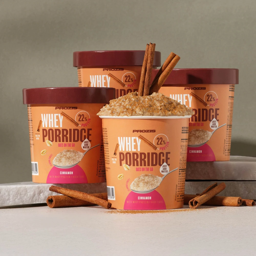 4 x Oats-on-the-go Whey Porridge 60 g Cinnamon (1)