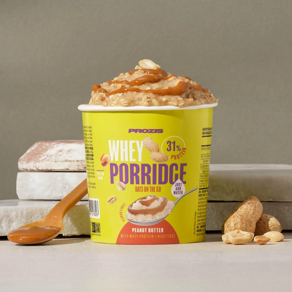 Oats-on-the-go Whey Porridge 60g Peanut Butter (1)