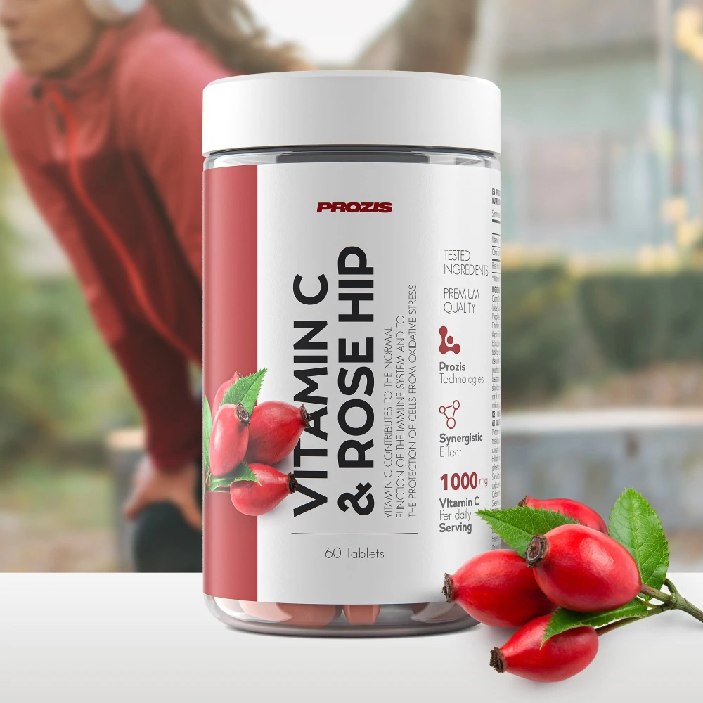 Vitamin C 1000mg + Rose Hip 60 tabs (1)