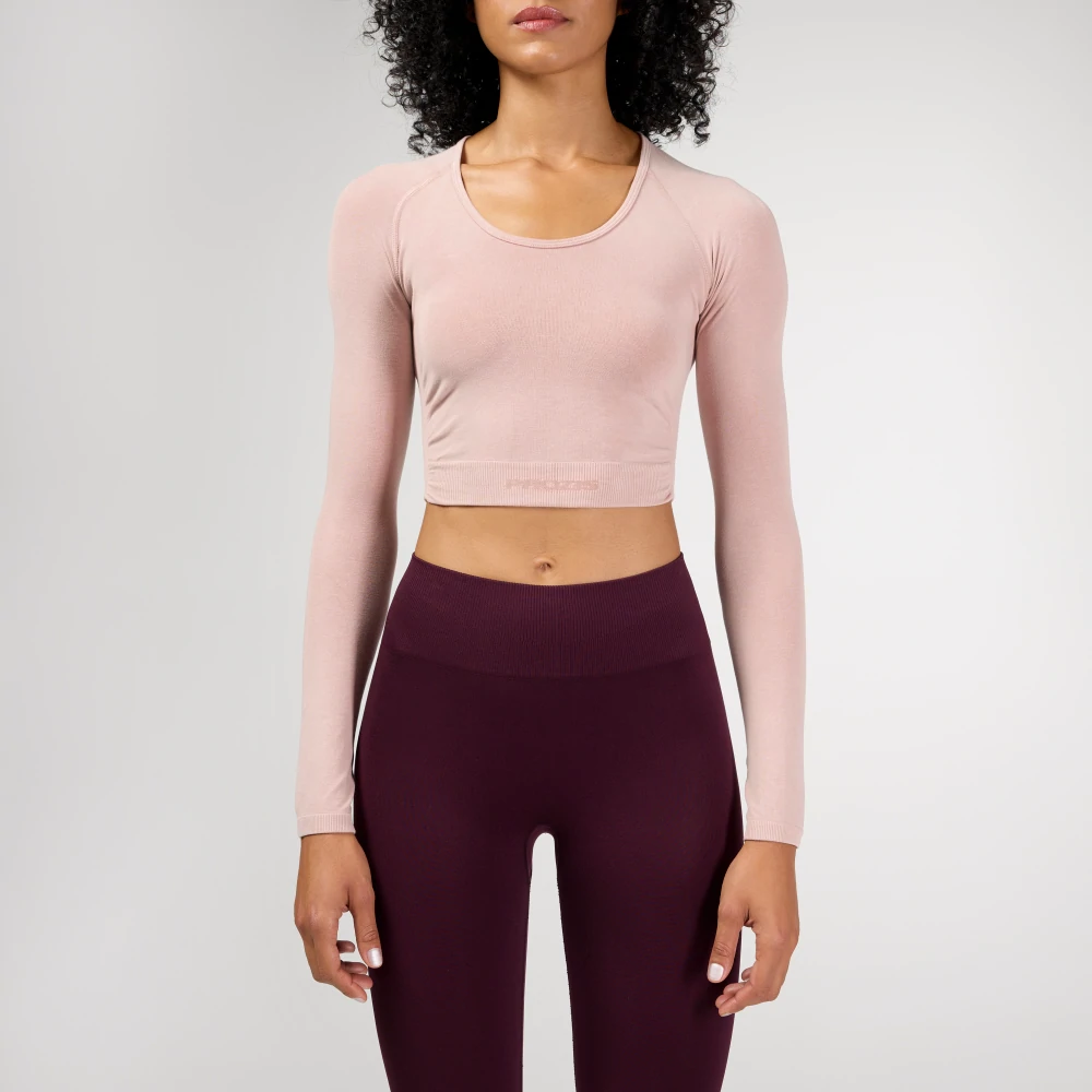 Crop Top à Manches Longues Wellness Retreat (1)